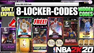 8 ACTIVE LOCKER CODES NEW HIDDEN LOCKER CODES AND LOCKER CODES THAT NEVER EXPIRE IN NBA 2K20 MYTEAM [upl. by Skardol740]