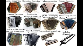 Virtual Accordion Bandoneon Concertina Harmonica and Melodica VST VST3 Audio Unit EXS24 KONTAKT [upl. by Athalee]