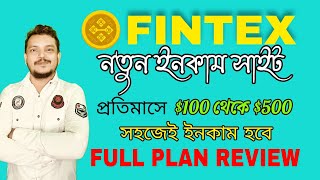 fintex earning full plan pdf review  new earing plan 2025 [upl. by Niattirb]