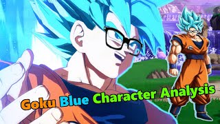 DBFZ character analysis with dekillsage  Goku Blue [upl. by Mannos]