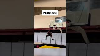 Practice vs Arena Craziest SlamBall Dunk Ever 😅 [upl. by Ahsille]