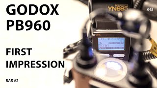 Godox propac PB960  Why And first impressions [upl. by Ynnej]