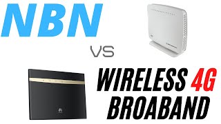 Wireless 4G Broadband vs NBN comparison [upl. by Assirrac442]