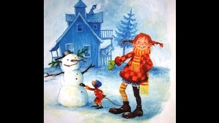 Astrid Lindgren Pippi Langstrumpf feiert Weihnachten Bilderbuch Lesung Kinder Buch Hörbuch vorlesen [upl. by Noraha]