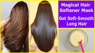 Magical Hair Softener Mask to get SoftSmoothShiny Long Hair  Hair Smoothing Treatment at Home [upl. by Deerc]