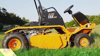 NEW AS 1040 YAK 4WD rideon flail mower [upl. by Muhammad427]