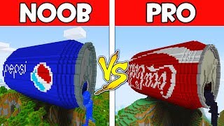 Minecraft  NOOB vs PRO  PEPSI vs COCA COLA in Minecraft  AVM SHORTS Animation [upl. by Meirrak]