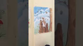 Artist in their delulu worldArtpaintingillustrationdrawing unrealism viralviralvideo artist [upl. by Cassella]