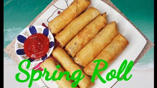 SpringRoll  Tasty Spring Roll Recipe  Haruns Cooking Show [upl. by Geraint]