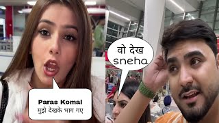 Kya Paras thakral aur Sneha sachdeva Airport pe Mile  fir kya hua 😂 ✓SLR Minni review [upl. by Grae]