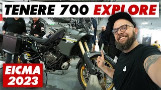 New 2024 Yamaha Tenere 700 Explore Unveiled EICMA 2023 [upl. by Earahc923]