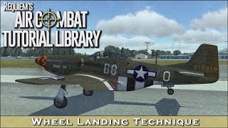 Principles 9  Wheel Landing Technique [upl. by Benyamin]