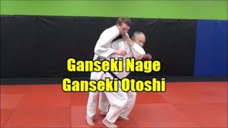 GANSEKI NAGE GANSEKI OTOSHI [upl. by Vitek61]