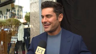 Why Zac Efron Feels Very Emotional About Hollywood Walk of Fame Star Exclusive [upl. by Krein804]