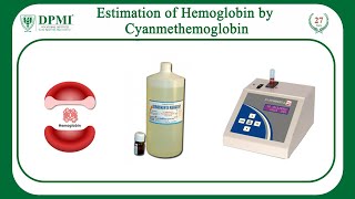 Haemoglobin Hb Estimation Estimation of Hemoglobin by Cyanmethemoglobin [upl. by Anisor476]