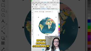 Efeito esfera no Corel Draw [upl. by Cartwright320]