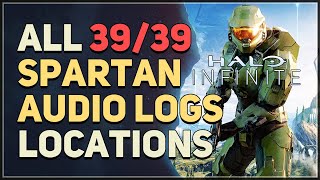 All 39 Spartan Audio Logs Halo Infinite [upl. by Milstone]