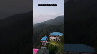 Mussoorie view in September shorts Mussoorie oorie [upl. by Doi]