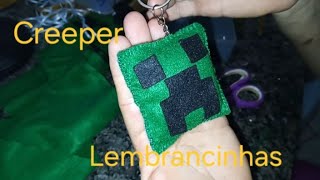 Creepers do Minecraft lembrancinha do niver [upl. by Bazil]