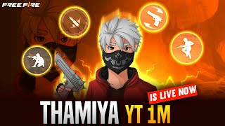 THAMIYA YT GAMING  RANK UP amp CASTAM THAMIYA YT FREEFIRE GAME CASTAM LIVE [upl. by Leugimesoj]