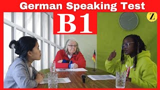 German Speaking Test Level B1 Mündliche Prüfung telc B1 2024 [upl. by Nimzzaj]