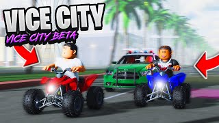 THIS ROBLOX HOOD GAME IS IN VICE CITY GTA 6 ON ROBLOX [upl. by Moyer]