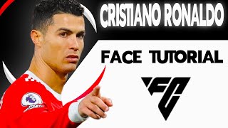 EAFC 25 How To Create CRISTIANO RONALDO Face Advanced Sculpt Tutorial [upl. by Narba]