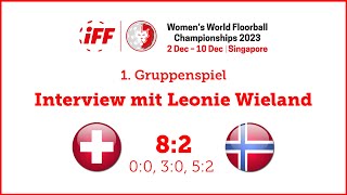 Interview SUI  NOR Leonie Wieland [upl. by Petrina]