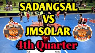 4th Quarter  SADANGSAL Vs JMSOLAR  4th Mayor Sandys Cup  Diadi Nueva Vizcaya [upl. by Eatnod468]