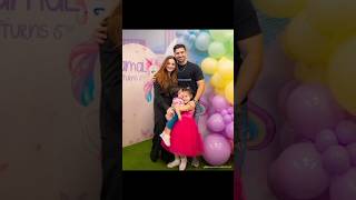 Amal muneeb birthday party nice picture mashallah cute family muneebbuttdaughter viralvideo amal [upl. by Yrrot]