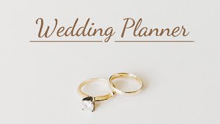 Wedding Planner Ad Video Template Editable [upl. by Llebiram]