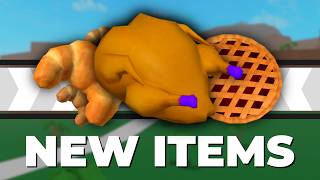 New THANKSGIVING ITEMS in LUMBER TYCOON 2 [upl. by Nitsirc]