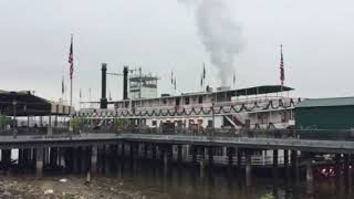 New Orleans Steamboat Natchez Calliope Santa Claus is Coming to Town [upl. by Margaret]