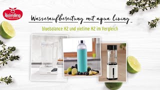 aqua living vietime H2 und bluebalance H2 mobil im Vergleich [upl. by Zach]