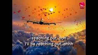 REACHING OUT  Bee Gees Lyrics [upl. by Sandon]