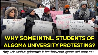 WHY SOME INTERNATIONAL STUDENTS OF ALGOMA UNIVERSITY PROTESTING AFTER FAILED TWICE IN SAME SUBJECT [upl. by Donovan705]