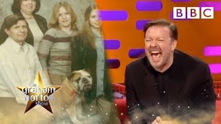 Awkward Family Photos with Ricky Gervais  The Graham Norton Show  BBC [upl. by Kered]