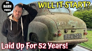 Will it Start Barn Find Austin A30  Laid Up For 52 Years barnfind classiccars willitstart [upl. by Anneis]