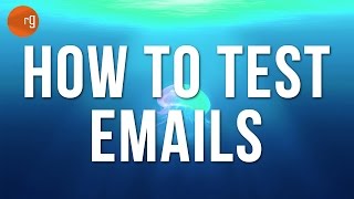 How to use automated tests to test emails  MailTrap MailCatcher Laravel [upl. by Granny]