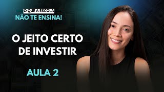 O JEITO CERTO DE INVESTIR  Como montar uma carteira de investimento com R1000 [upl. by Nitsrik]