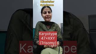 Klinefelter Syndrome l Genetic disorder l Trisomy biology [upl. by Niltyak689]