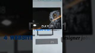 4 website to get a designer jobs designer jobs dayinmylife youtubedaily trendingnow skills [upl. by Sawyor]