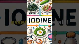 Iodine Benefits Food Sources and Daily Dosage iodine thyroid nutrition [upl. by Anned]