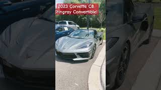 2023 Chevrolet Corvette C8 Stingray Convertible  Hypersonic Gray Metallic [upl. by Cedell200]