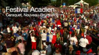 Festival Acadien  Caraquet NouveauBrunswick Canada [upl. by Ainesey266]