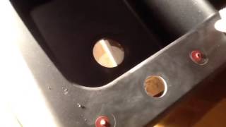 Drilling additional holes in Swanstone sink [upl. by Elmer]