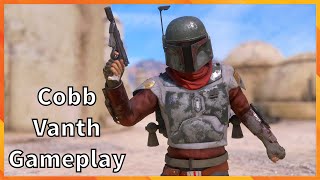 Cobb Vanth Gameplay Star Wars Battlefront 2 [upl. by Inavoj]