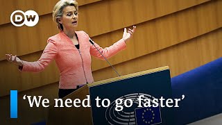 EU Chief Ursula von der Leyen delivers first State of the Union speech  DW News [upl. by Sanborn913]