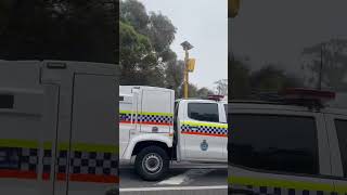 WAPOL paddywagon BK100 responding Lots of horn usage police fypシ゚viral [upl. by Ecyoj487]