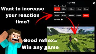 Become pro in any game by this reaction time increasing app [upl. by Ydaj103]